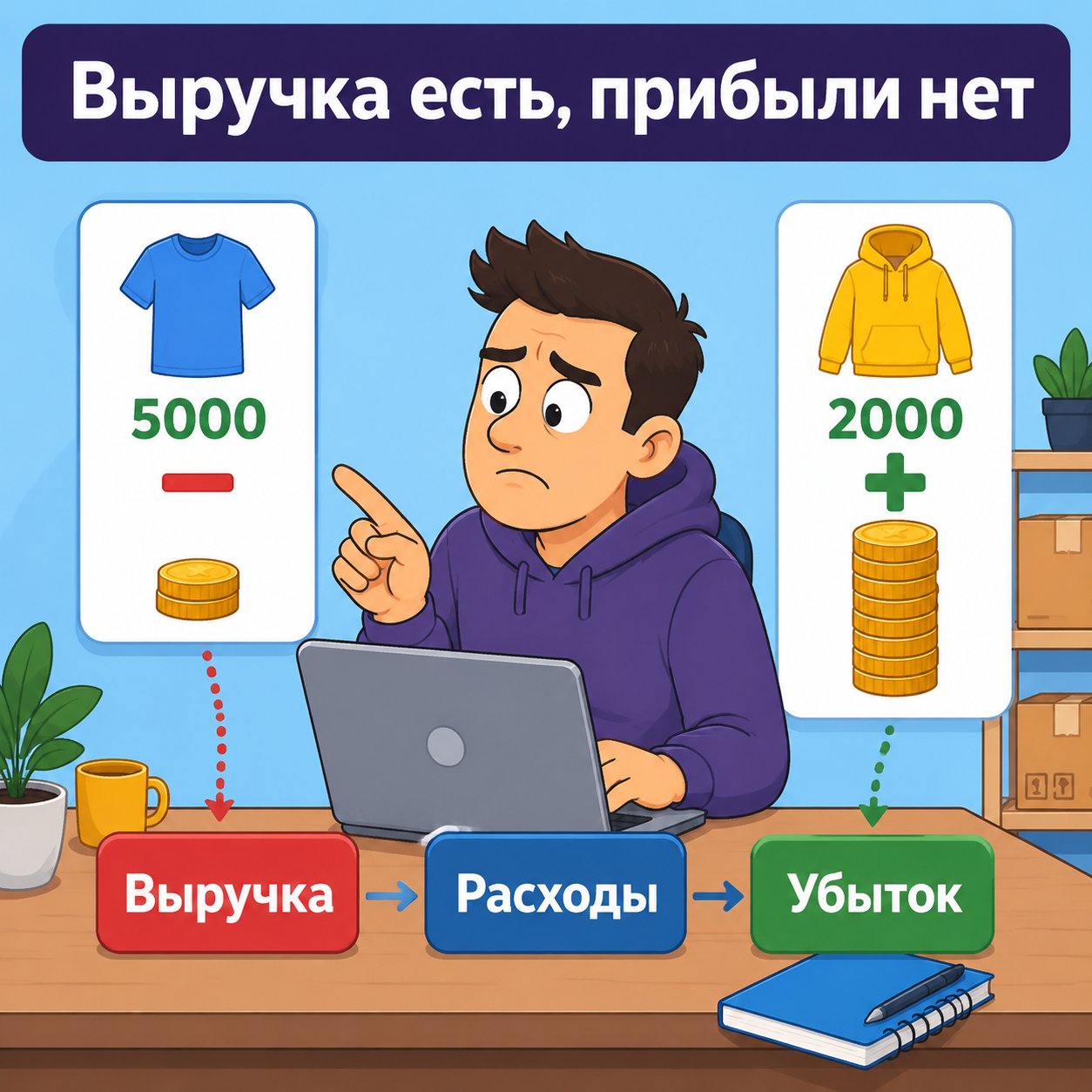 Сравнение юнит-экономики двух товаров селлером