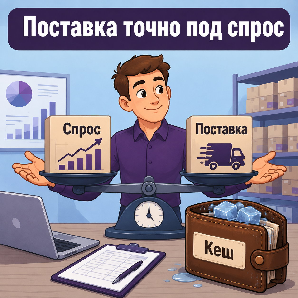 Расчёт объёма поставки на Вайлдберриз для избежания дефицита и затоваривания