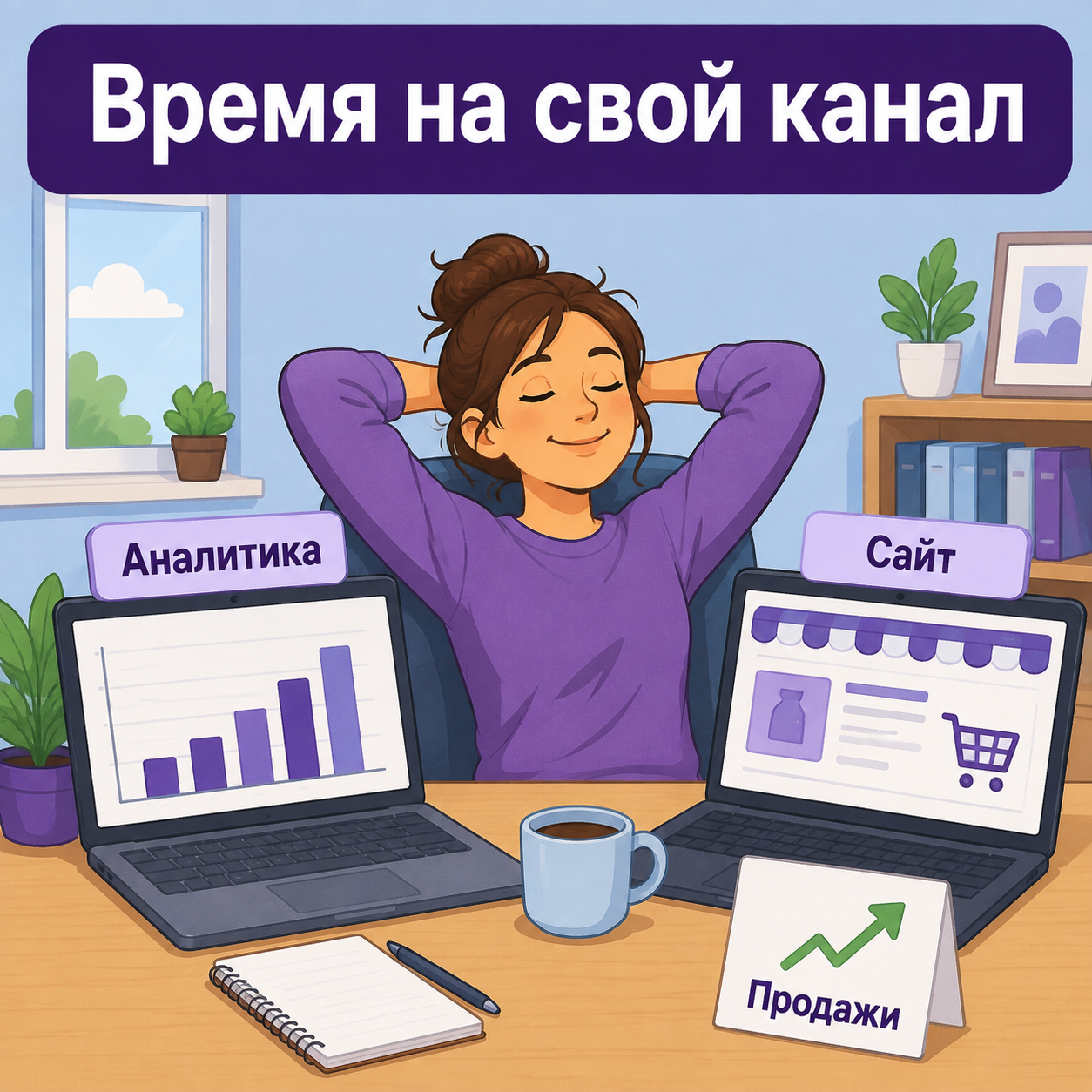 Селлер работает над своим сайтом и аналитикой вместо ручной сборки FBS