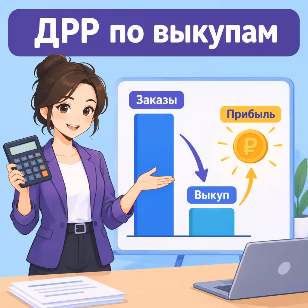 ДРР: от заказов к прибыли Формула ДРР по выкупам вместо заказов.