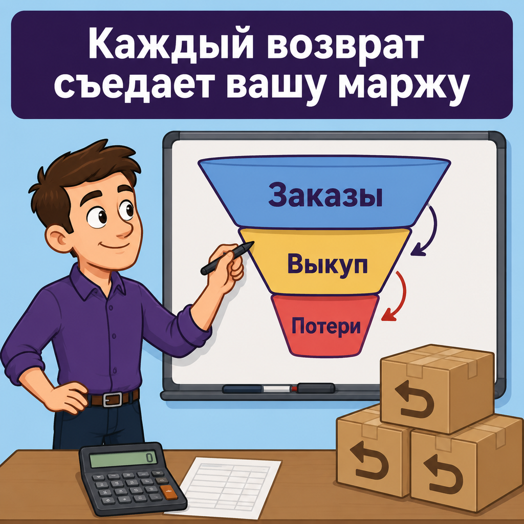 Формула расчёта процента выкупа на Wildberries