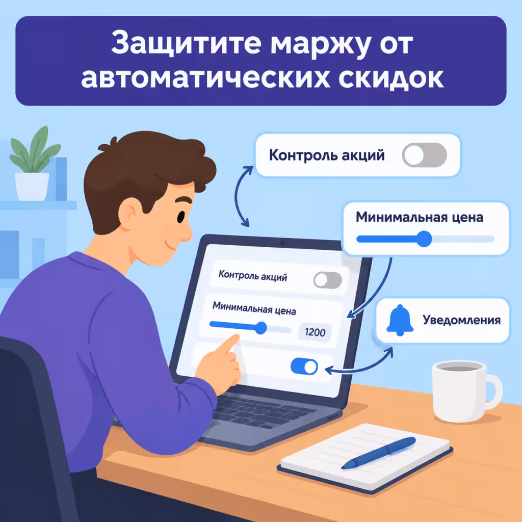 Защита от автоматических скидок Wildberries Настройка защиты от автоматических скидок Wildberries